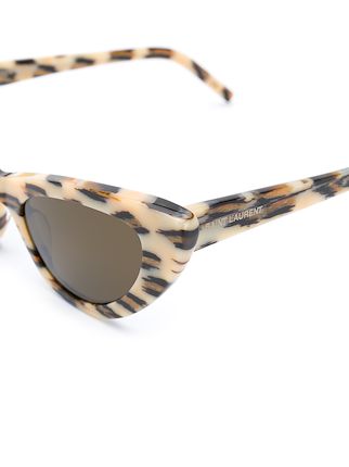 leopard-print cat-eye sunglasses展示图