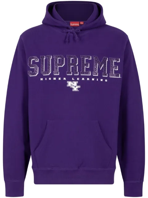 Supreme Gems crystal-embellished hoodie