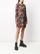Boutique Moschino Minikleid mit Gesicht-Print