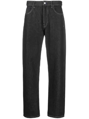 mens wide leg jeans uk