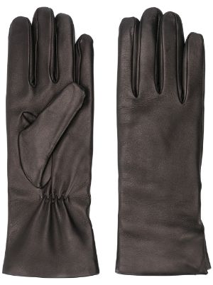 designer leather gloves ladies