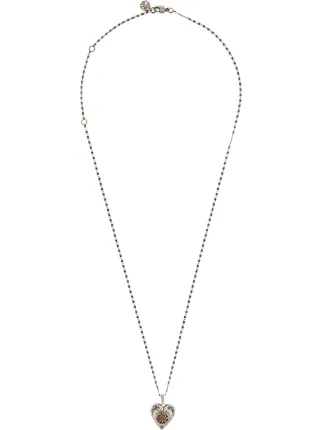 Alexander McQueen Pendente Bicolore a Cuore - Farfetch