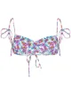 Image 1 of Frankies Bikinis floral print bikini top