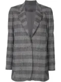 Lorena Antoniazzi Prince of Wales check blazer - Grey