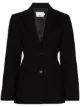 Image 1 of Frankie Shop peak-lapel single-breasted blazer