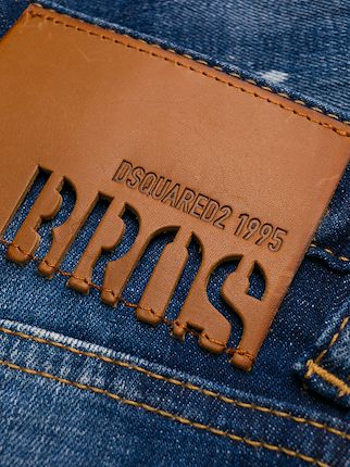 cropped distress jeans展示图