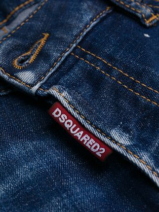 cropped distress jeans展示图