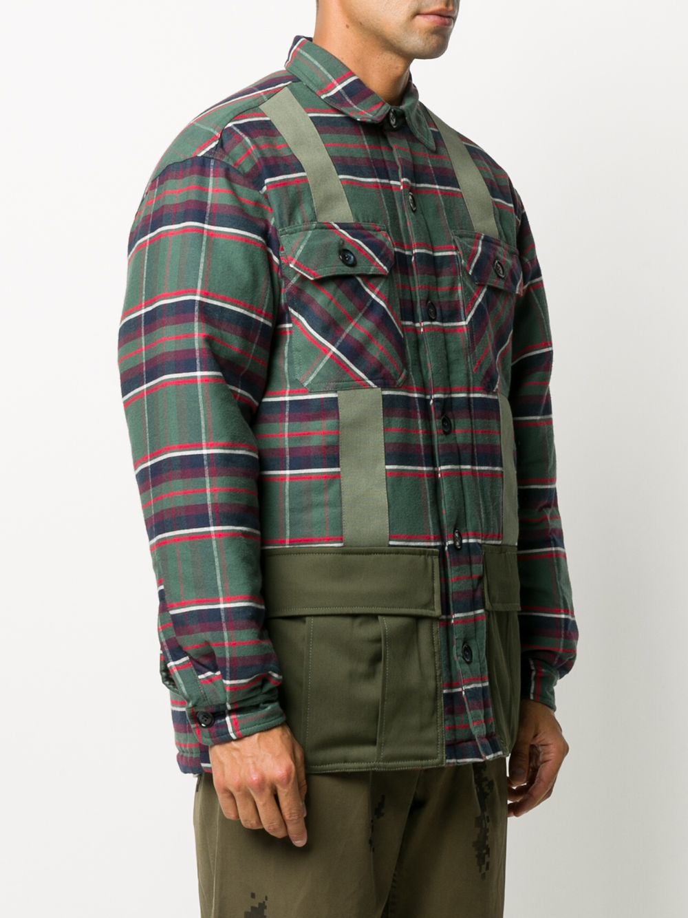 фото Myar plaid shirt jacket