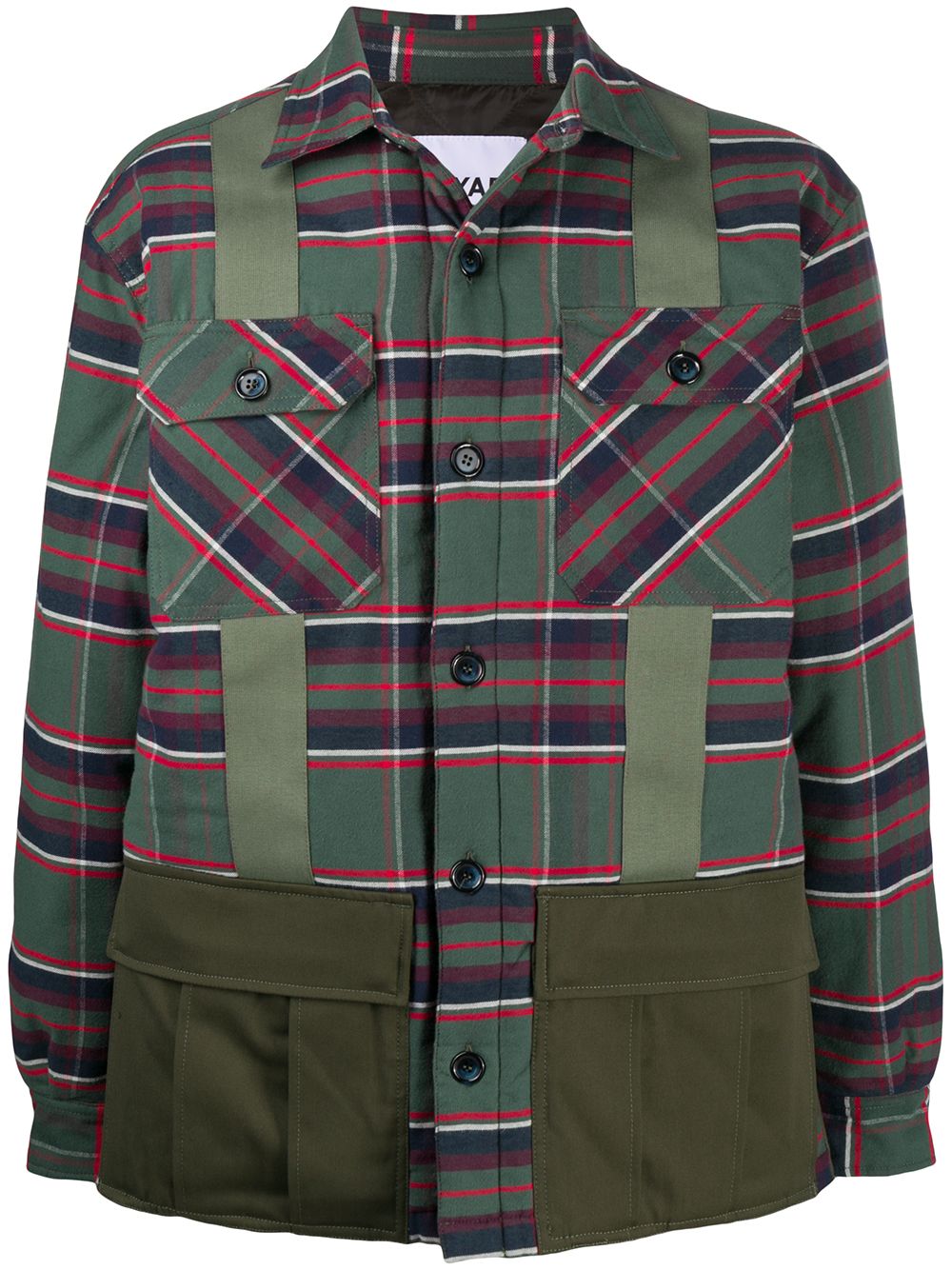 фото Myar plaid shirt jacket