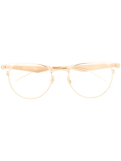 Ray-Ban round frame glasses