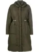 الصورة 1 من Sara Lanzi padded drawstring-waist coat