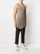 Rick Owens long round-neck vest top