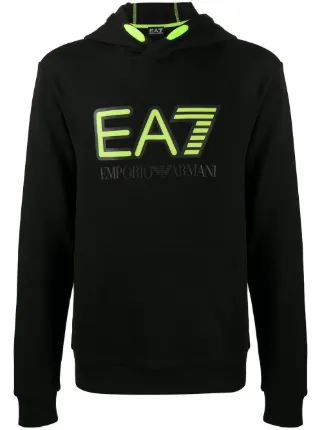 black ea7 hoodie