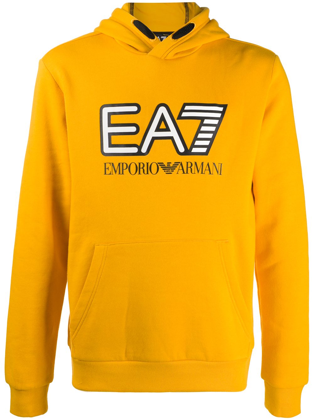 фото Ea7 emporio armani толстовка с капюшоном и логотипом