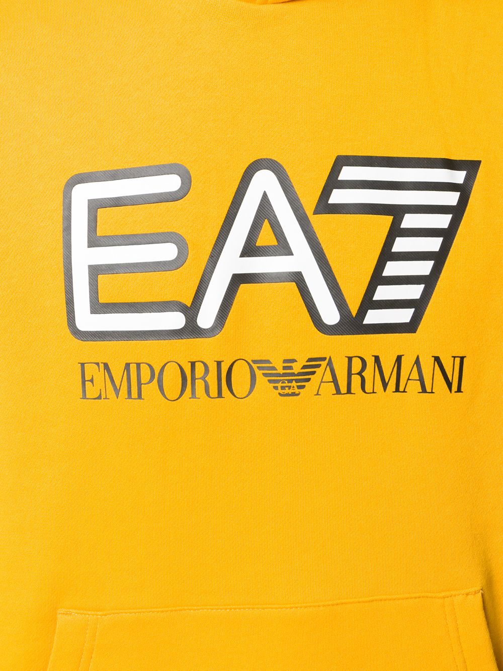 фото Ea7 emporio armani толстовка с капюшоном и логотипом