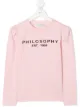 Image 1 of Philosophy Di Lorenzo Serafini Kids logo print T-shirt