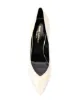 Saint Laurent V-cut vamp pumps