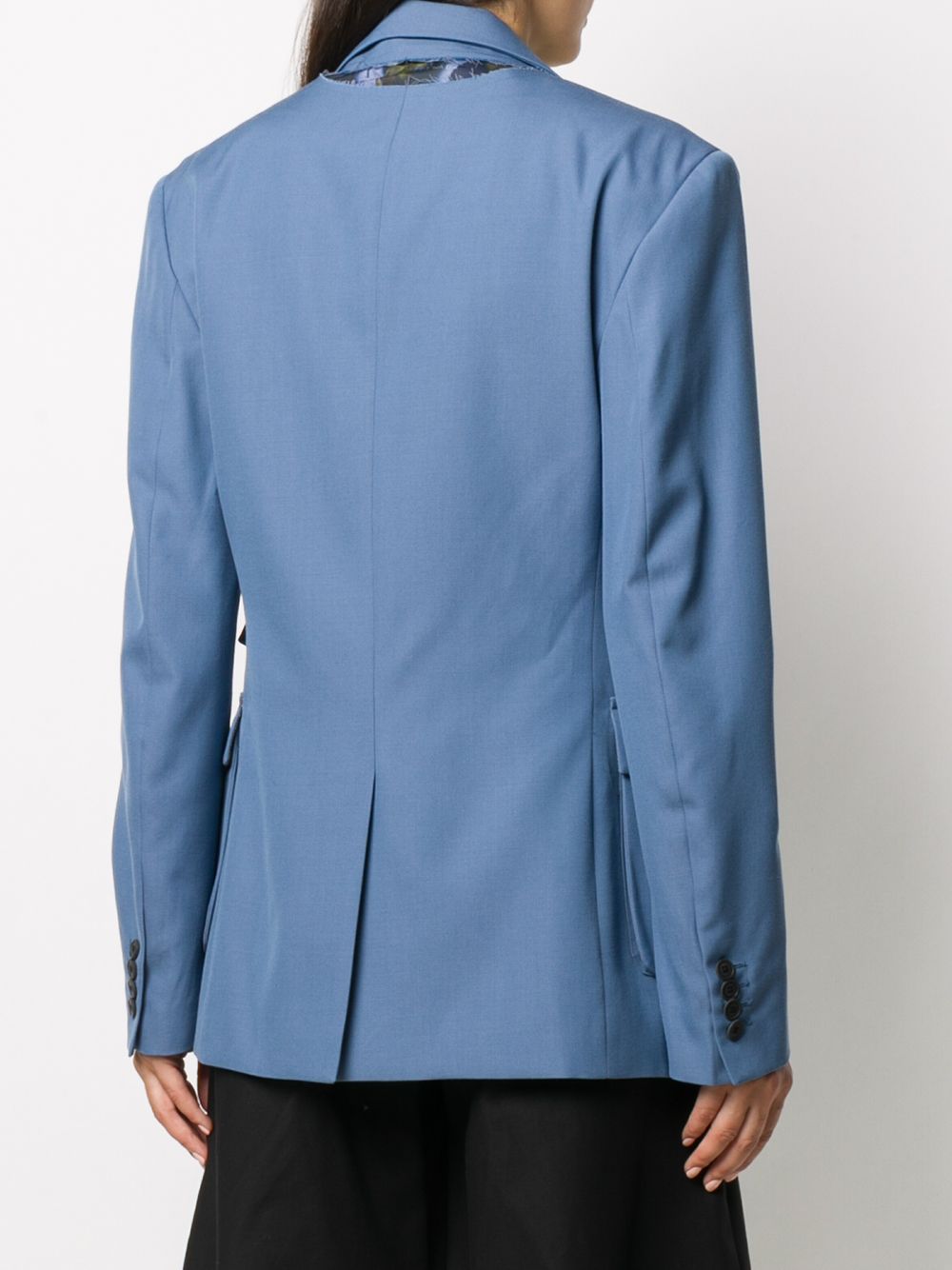 фото Delada single breasted multi-pocket blazer