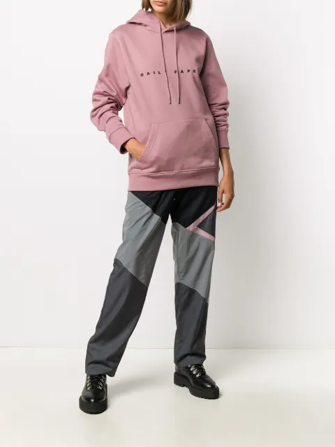 pinstripe track pants