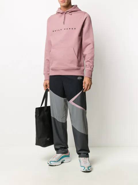 pinstripe track pants