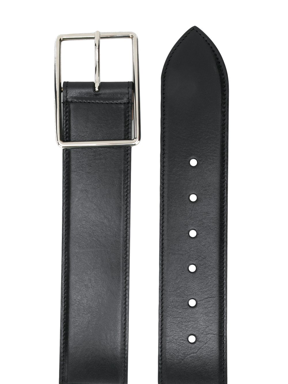 Alexander McQueen buckle-fastening Leather Belt - Farfetch