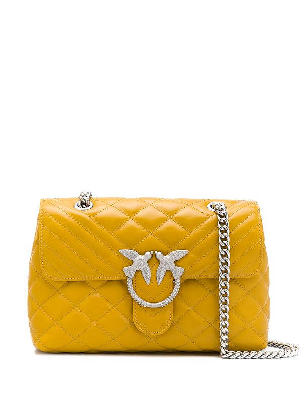 pinko yellow bag