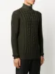 Altea cable-knit roll neck jumper
