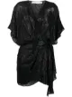 Image 1 of IRO sequin leopard print dress