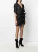 IRO sequin leopard print dress