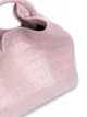 Elleme Baozi Croc Embossed tote bag