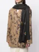 Image 2 of Janavi India sequin-bird embellished merino scarf