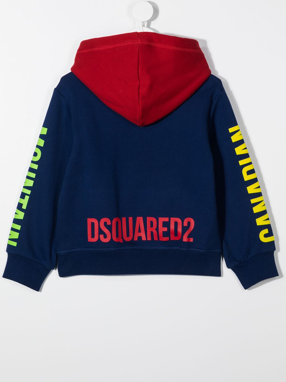 фото Dsquared2 kids худи snow flake со вставками