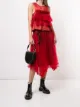 الصورة 2 من Comme Des Garçons Noir Kei Ninomiya فستان ميني تول بأطراف مكشكشة
