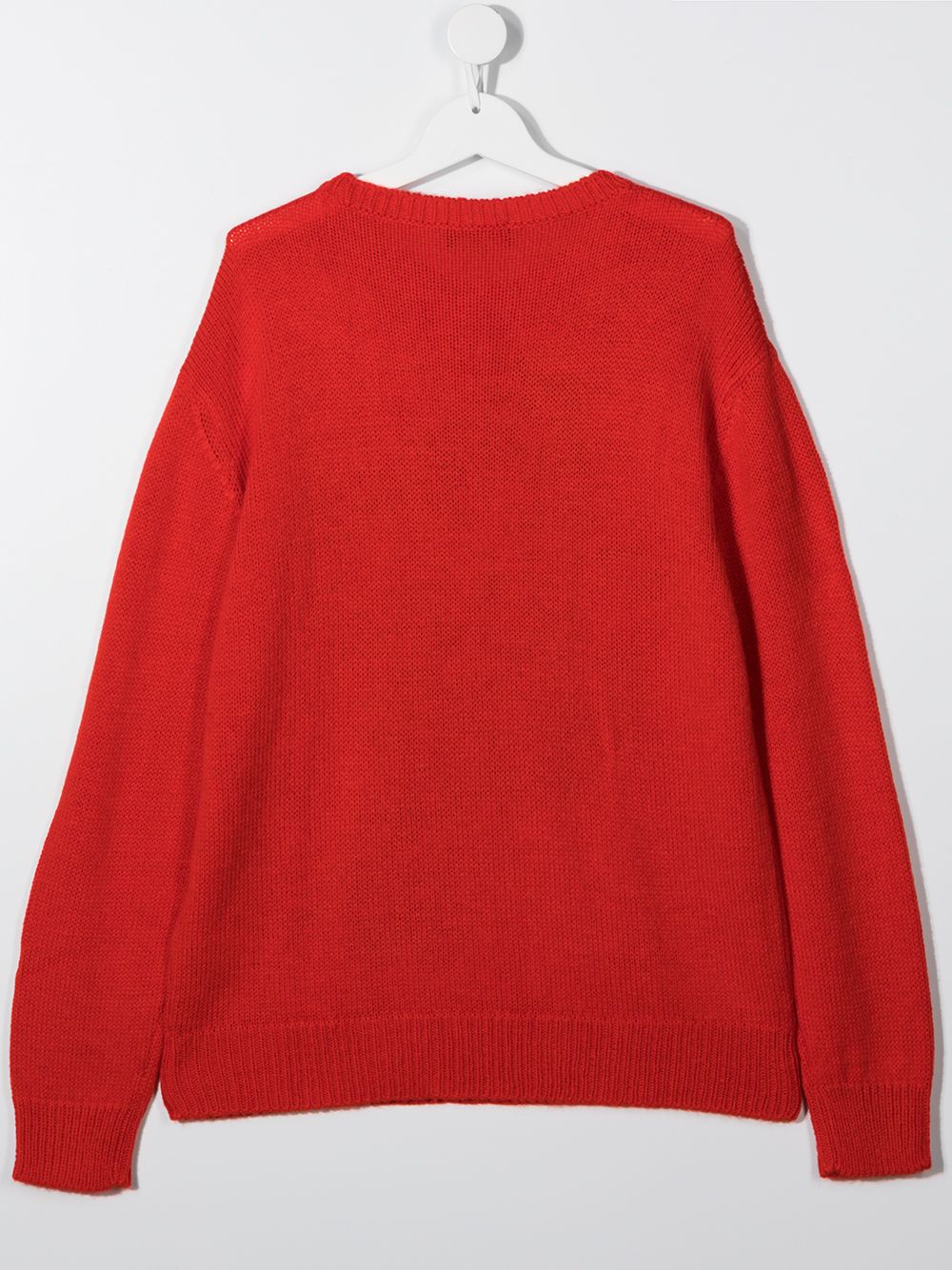 DSQUARED2 TEEN REINDEER CREW NECK JUMPER 