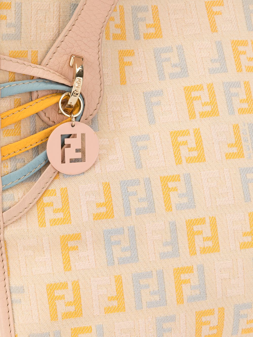 фото Fendi pre-owned сумка-тоут с узором zucchino