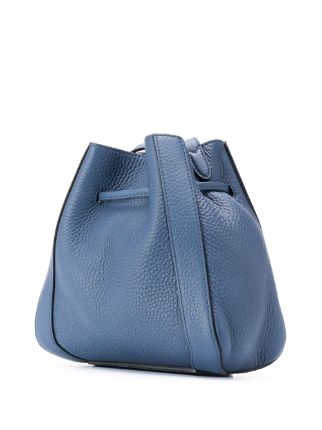 drawstring shoulder bag with tassel detail展示图