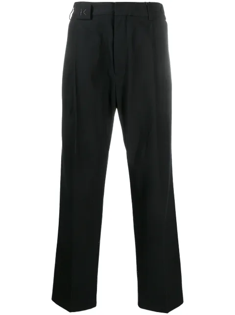 Kenzo pantalones de vestir rectos