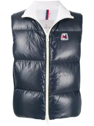 moncler vest farfetch