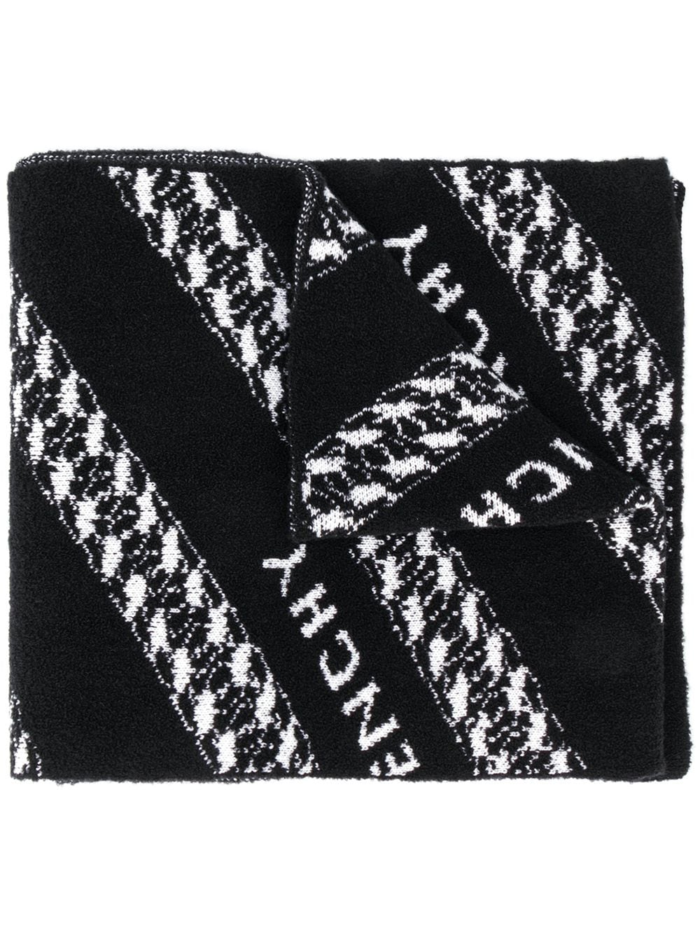 фото Givenchy фактурный шарф с узором