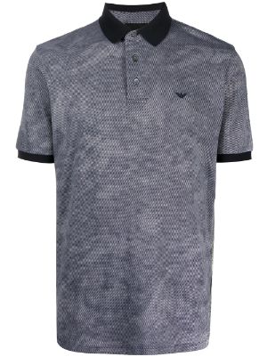 grey armani polo shirt