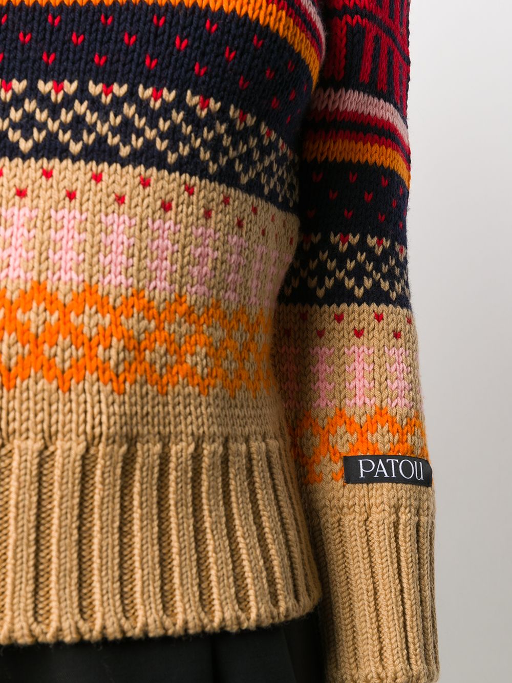 фото Patou свитер fair isle