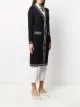 Tory Burch cárdigan con ribetes en contraste