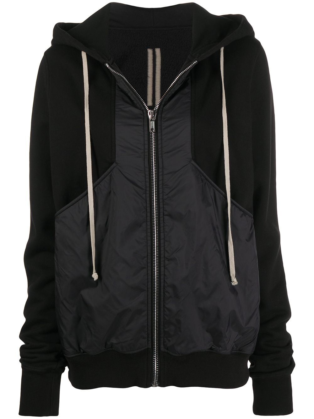 фото Rick owens drkshdw drawstring zipped hoodie