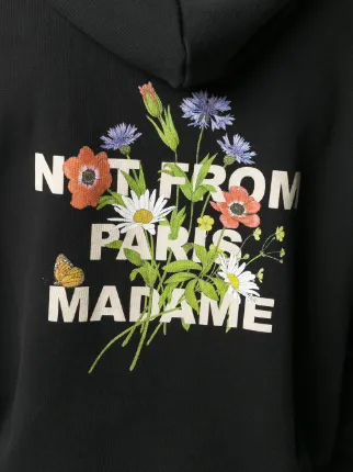 Not From Paris hoodie展示图