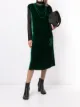 الصورة 2 من MM6 Maison Margiela velvet sleeveless midi dress