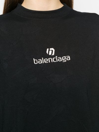 balenciaga embroidered logo