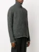 Maison Margiela ribbed-knit zipped cardigan