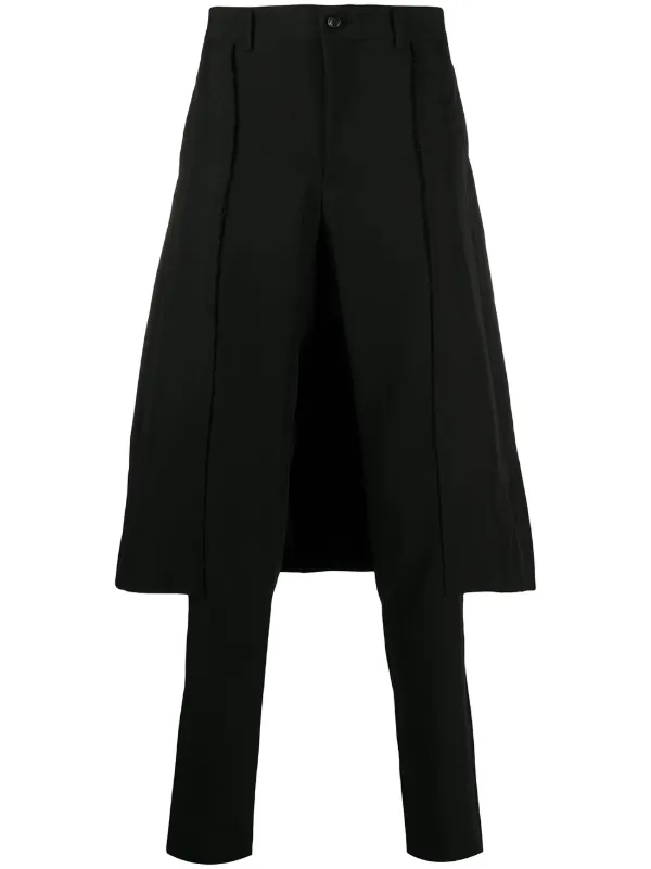 comme des garcons skirt pants