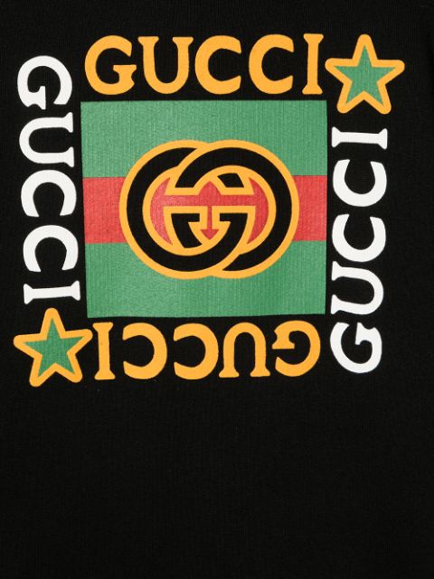Gucci Kids logo-print Hoodie - Farfetch