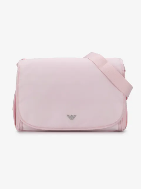 Emporio Armani Kids sac à langer à plaque logo